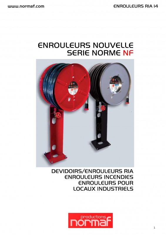 ENROULEURS RIA INCENDIES